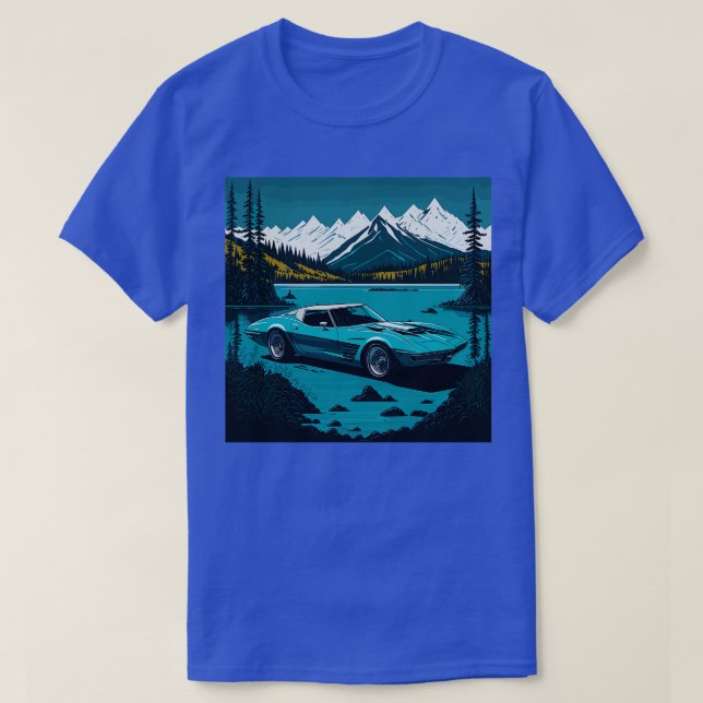 Corvette Stingray 1970 T-Shirt (Design vorne)
