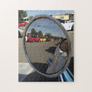 Corvette Vintage Kreuzfahrt Santa Fe New Mexico Puzzle