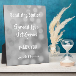 Corvid Wedding Signs Personalisiert Plaque Fotoplatte