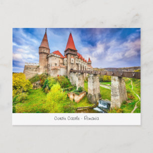 Corvin Schlosspostkarte von Rumänien Postkarte