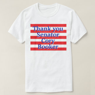 Cory Booker Vielen Dank T-Shirt
