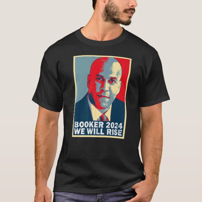 Cory Booker wir aufziehen Cory Booker T-Shirt (Vorderseite)