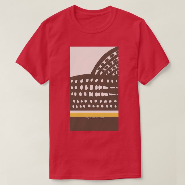 Corydoras Sterbai 2 T-Shirt (Design vorne)