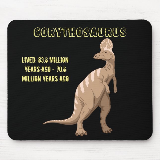 Corythosaurus Dinosaur Mousepad (Vorne)