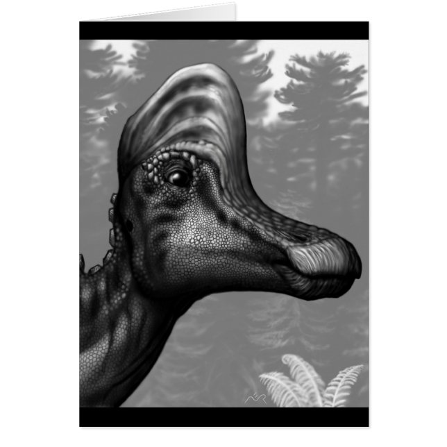 Corythosaurus-leere Karte (Vorne)