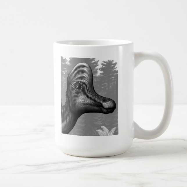 Corythosaurus-Porträt-Tasse Tasse (Rechts)