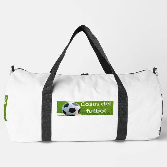 Cosas del futbol duffle bag (Vorderseite)
