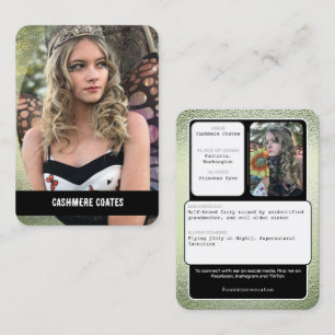 Coscards   Benutzerdefinierte Cosplay-Sammelkarten Visitenkarte