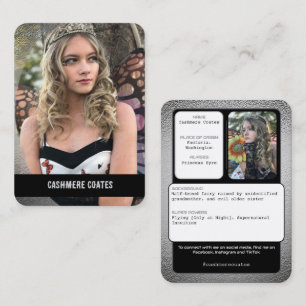 Coscards Kundenspezifische Cosplay-Karten Visitenkarte