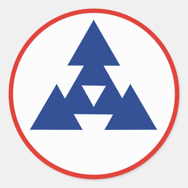 COSCOM Deutschland Runder Aufkleber (Vorderseite)