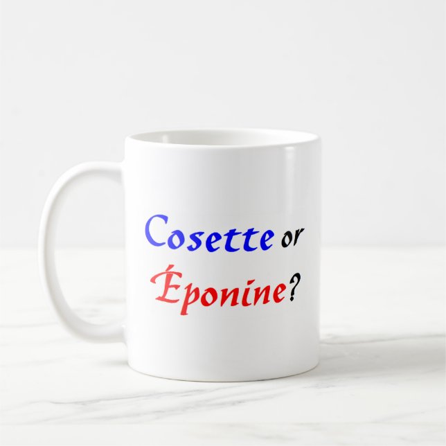 cosette Les Miserables Kaffeetasse (Links)