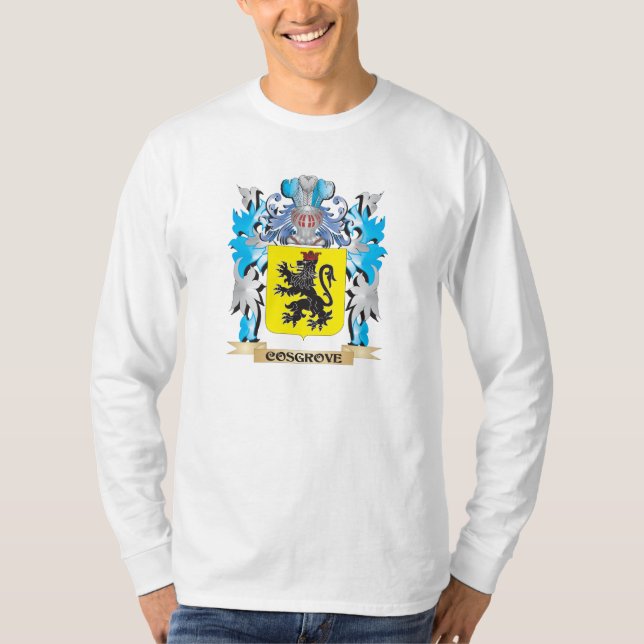 Cosgrove Wappen - Familienwappen T-Shirt (Vorderseite)