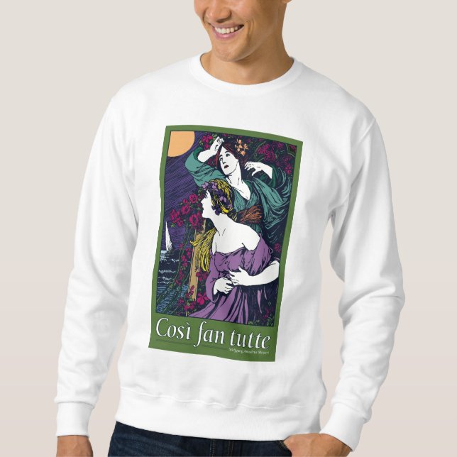 Così Fan tutte, Oper Sweatshirt (Vorderseite)