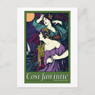 Così fan tutte, Opera Postkarte