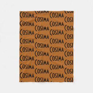 Cosima von verwaistem schwarzem fleecedecke