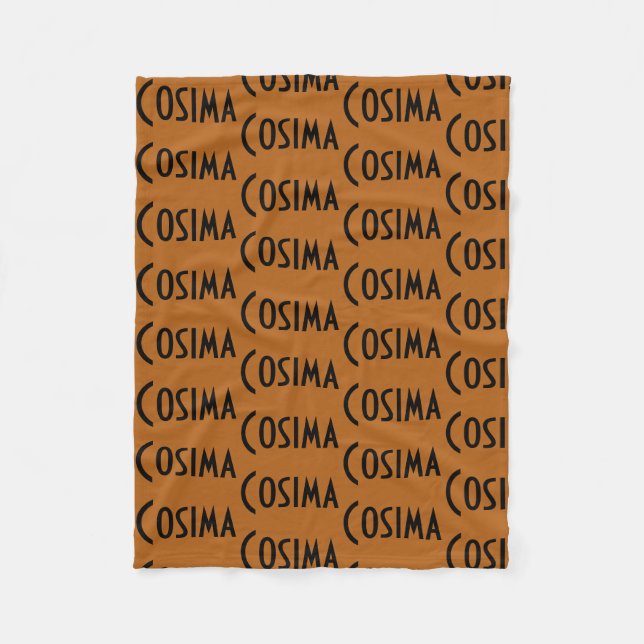 Cosima von verwaistem schwarzem fleecedecke (Vorderseite)