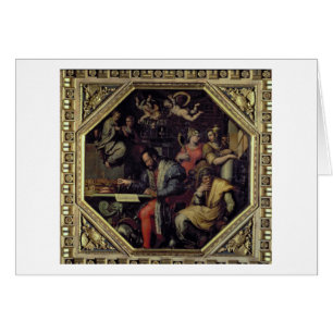 Cosimo I de Medici (1519-74) die conques planend