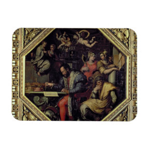 Cosimo I de Medici (1519-74) die conques planend Magnet