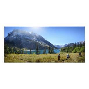 Cosley Lake - Glacier National Park Fotodruck