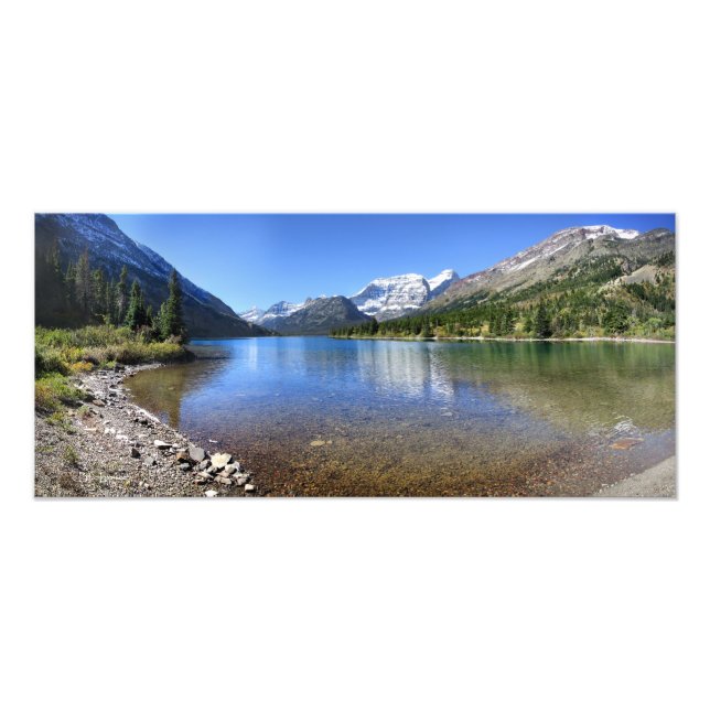 Cosley Lake Outlet - Glacier National Park Fotodruck (Vorne)