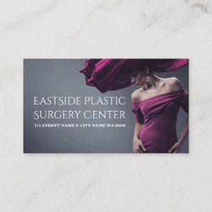 Cosmetic Medical Wellness-Center Business Card Pla Visitenkarte