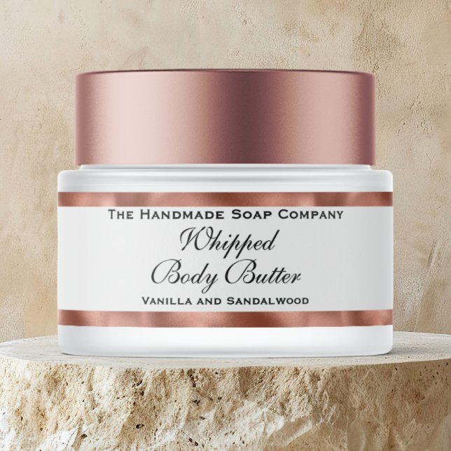 Cosmetics Body Butter Copper and White Jar  (Von Creator hochgeladen)