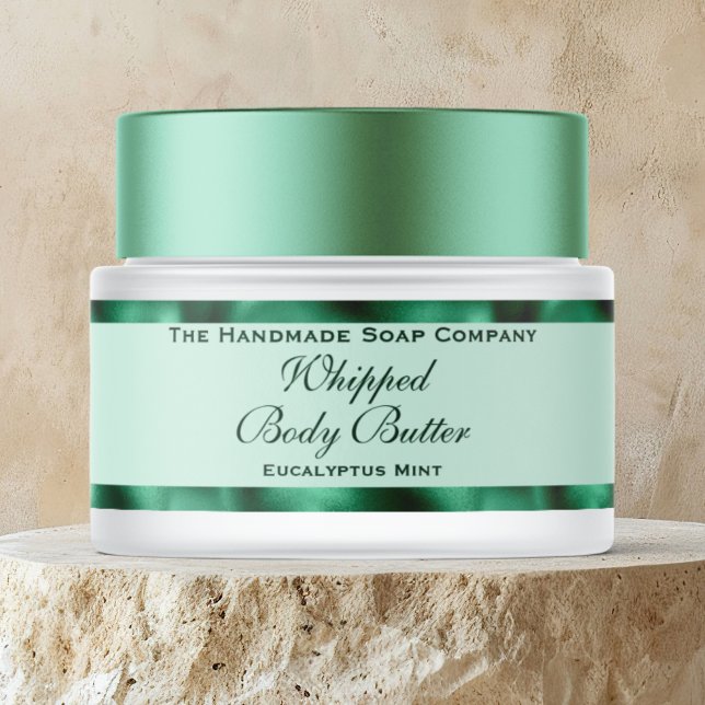 Cosmetics Body Butter Green Foil Jar (Von Creator hochgeladen)