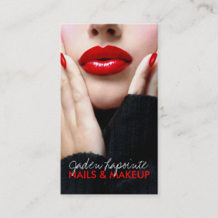 Cosmetologist-Visitenkarte-Schablone Visitenkarte