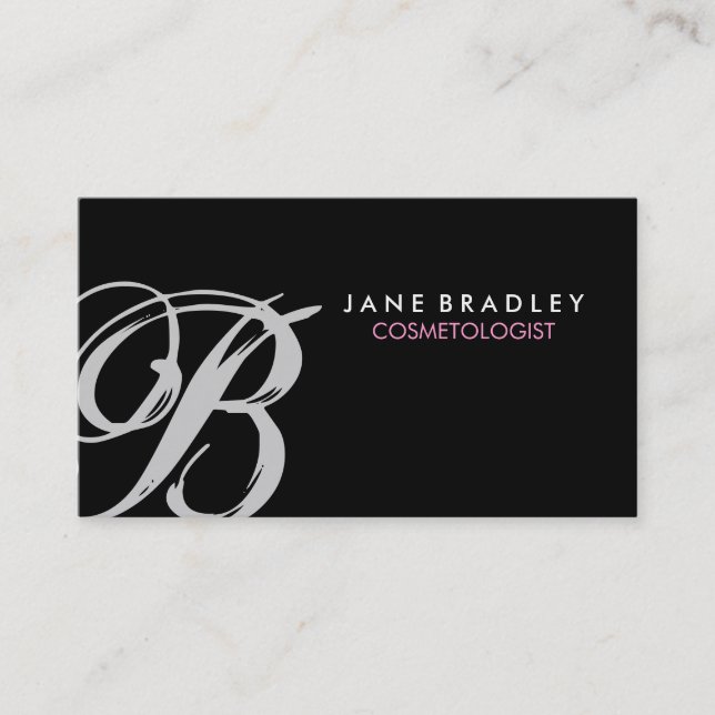 Cosmetologist - Visitenkarten Visitenkarte (Vorderseite)