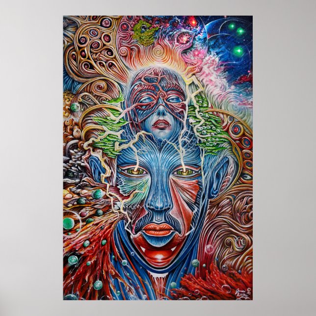 COSMIC 1 (GEOPRISM) Poster (Vorne)