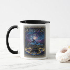 Cosmic Australia Sydney Celestial Art Tasse