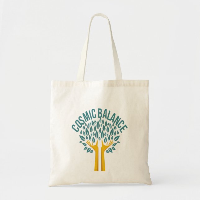 Cosmic Balance Tree of Life-Tasche |  Tragetasche (Vorne)