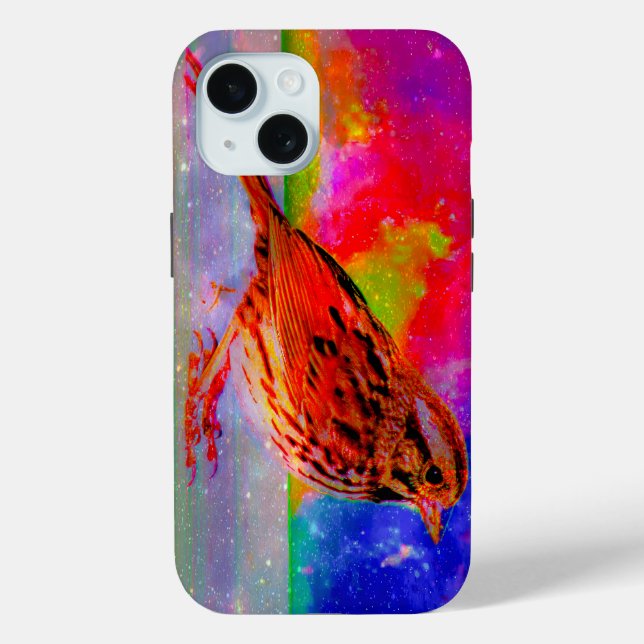 Cosmic Bird Dreamscape Art Print" Case-Mate iPhone Hülle (Rückseite)