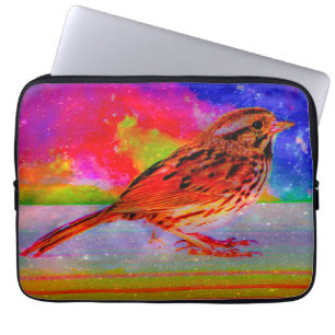 Cosmic Bird Dreamscape Art Print" Laptopschutzhülle