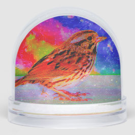 Cosmic Bird Dreamscape Art Print" Schneekugeln