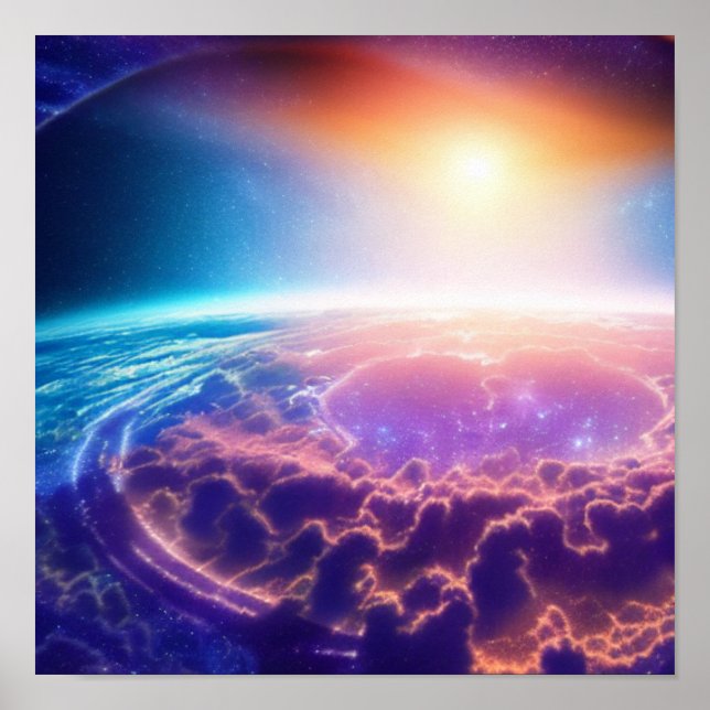 Cosmic Birth Poster (Vorne)