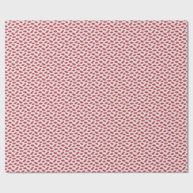 Cosmic Bloom Floating Geschenkpapier (Flach)