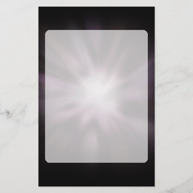 Cosmic Burst Artwork Briefpapier (Vorderseite)