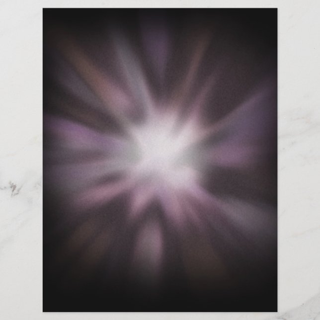 Cosmic Burst Artwork Flyer (Vorne)