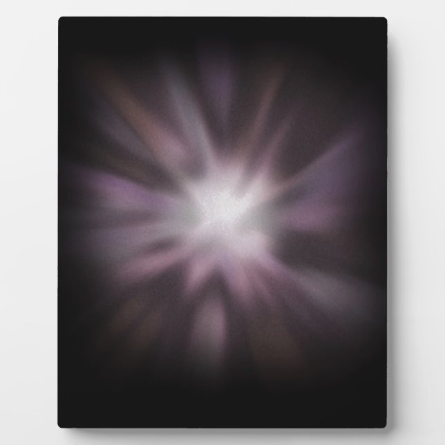 Cosmic Burst Artwork Fotoplatte (Vorderseite)