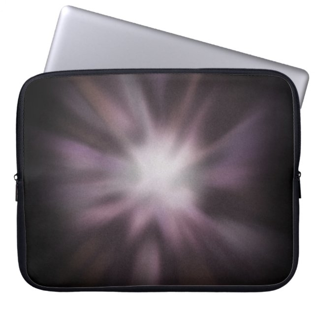 Cosmic Burst Artwork Laptopschutzhülle (Vorderseite)