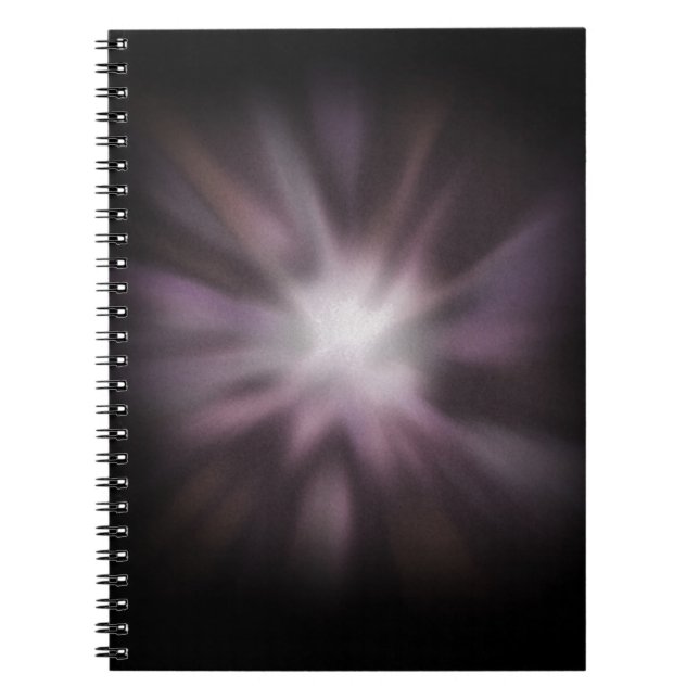 Cosmic Burst Artwork Notizblock (Vorderseite)