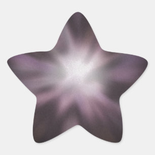 Cosmic Burst Artwork Stern-Aufkleber