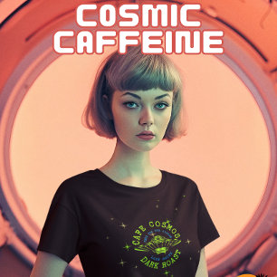 Cosmic Cafe für den Kaffeeliebhaber T-Shirt
