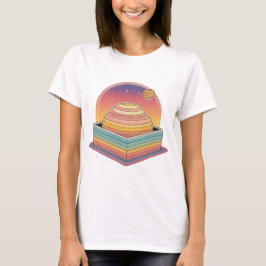 Cosmic Candy Planet T - Shirt Design