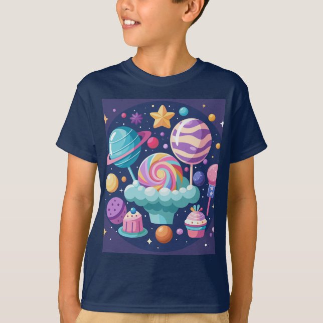 Cosmic Candy Wonderland T-Shirt (Vorderseite)