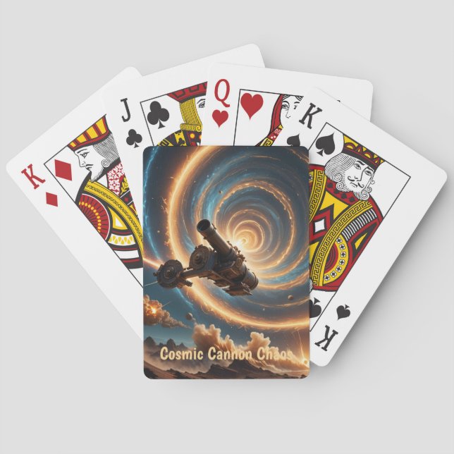 Cosmic Cannon Chaos Spielkarten (Rückseite)