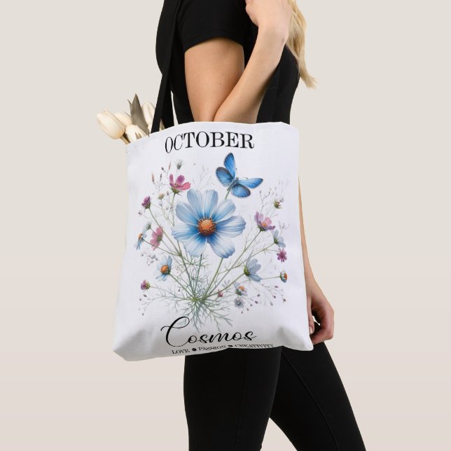 Cosmic Carry • October Birth Flower Tote Bag of Lo (Von Nahem)