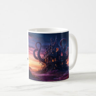 Cosmic Castle aus Eons langer Vergangenheit Kaffeetasse