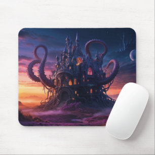 Cosmic Castle aus Eons langer Vergangenheit Mousepad